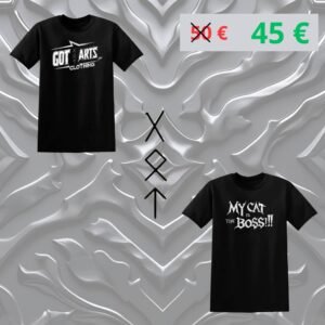 Pack T-shirt Metal Homme  – Got Arts Clothing LTD