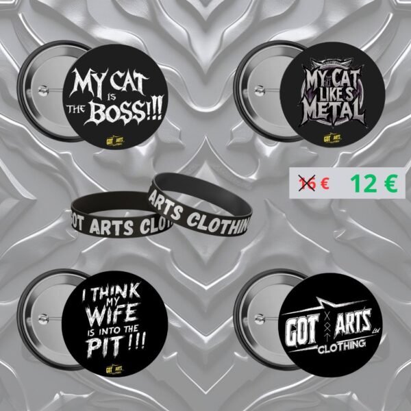 Pack Goodies Got Arts Clothing LTD
