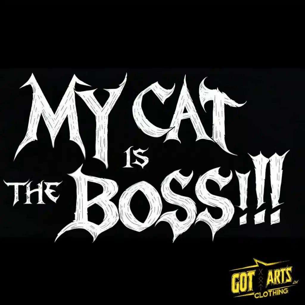 LOGO COPYRIGHT Casquette snapback humour chat Metal