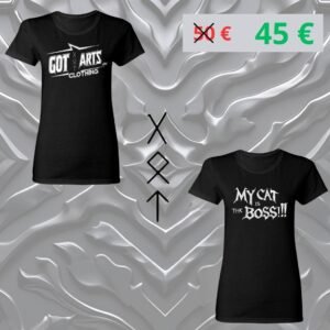 Pack T-shirt Metal Femme  – Got Arts Clothing LTD