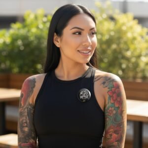 Badge – COLLECTION My Cat likes Metal