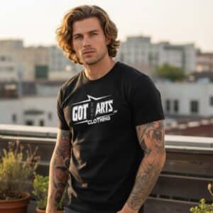 T-shirt Metal Homme Manches Courtes – OFFICIEL Got Arts Clothing LTD