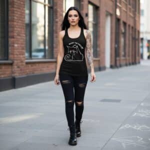 Débardeur Metal Femme « What The Fuck »