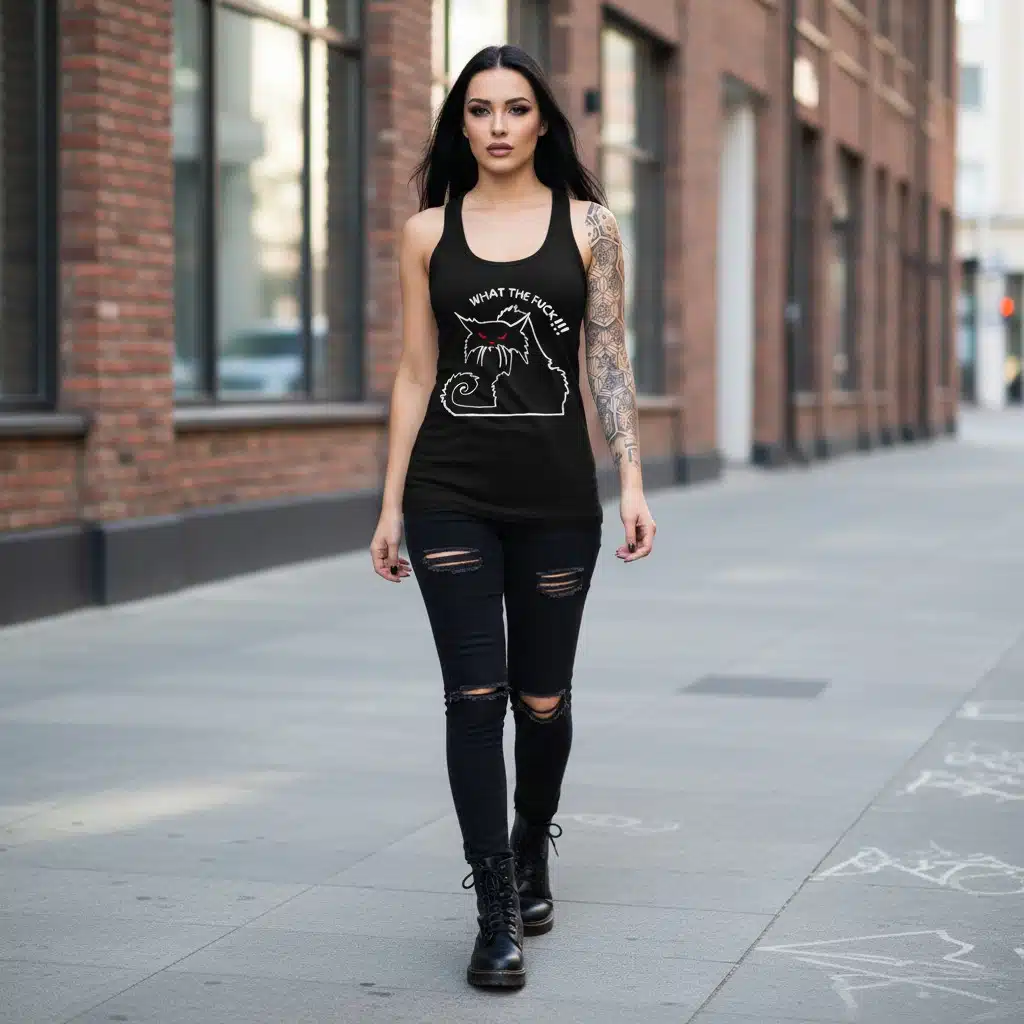 Débardeur Metal Femme "What The Fuck"