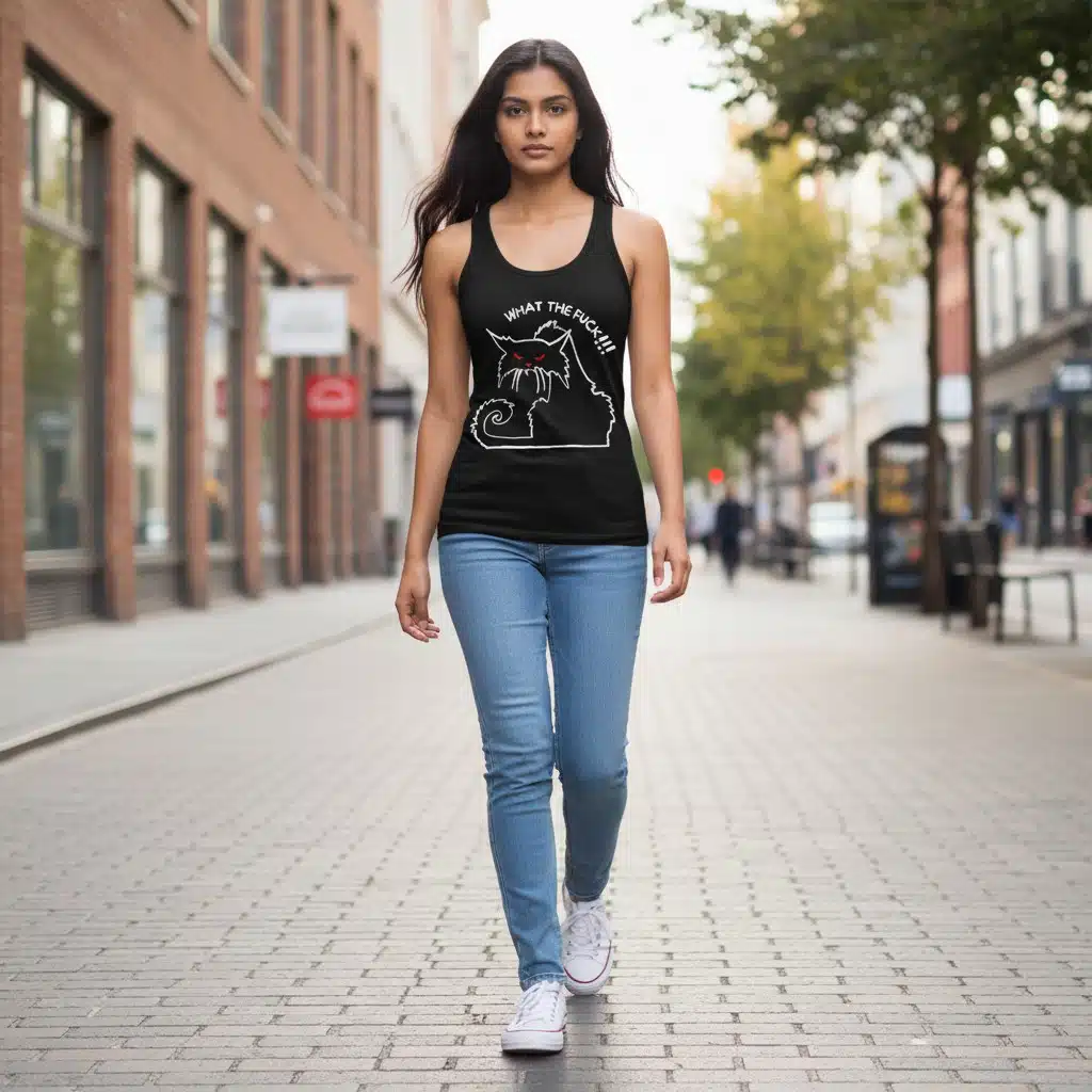 Débardeur Metal Femme "What The Fuck"