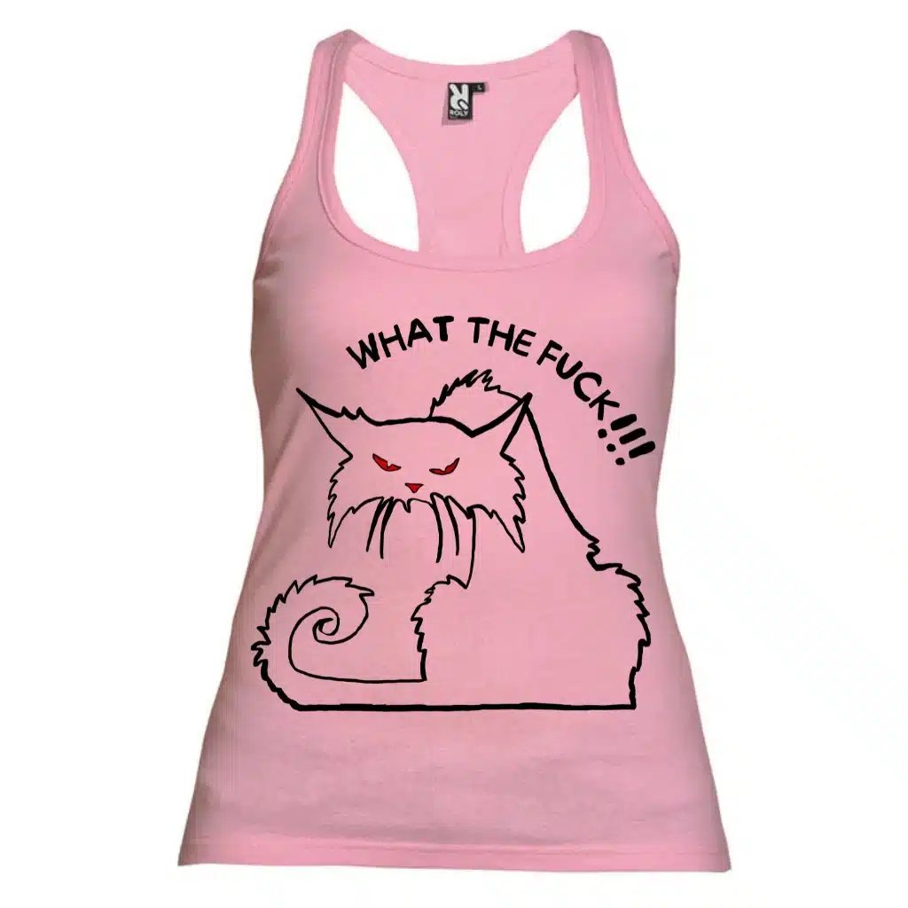 Débardeur Metal Femme "What The Fuck"